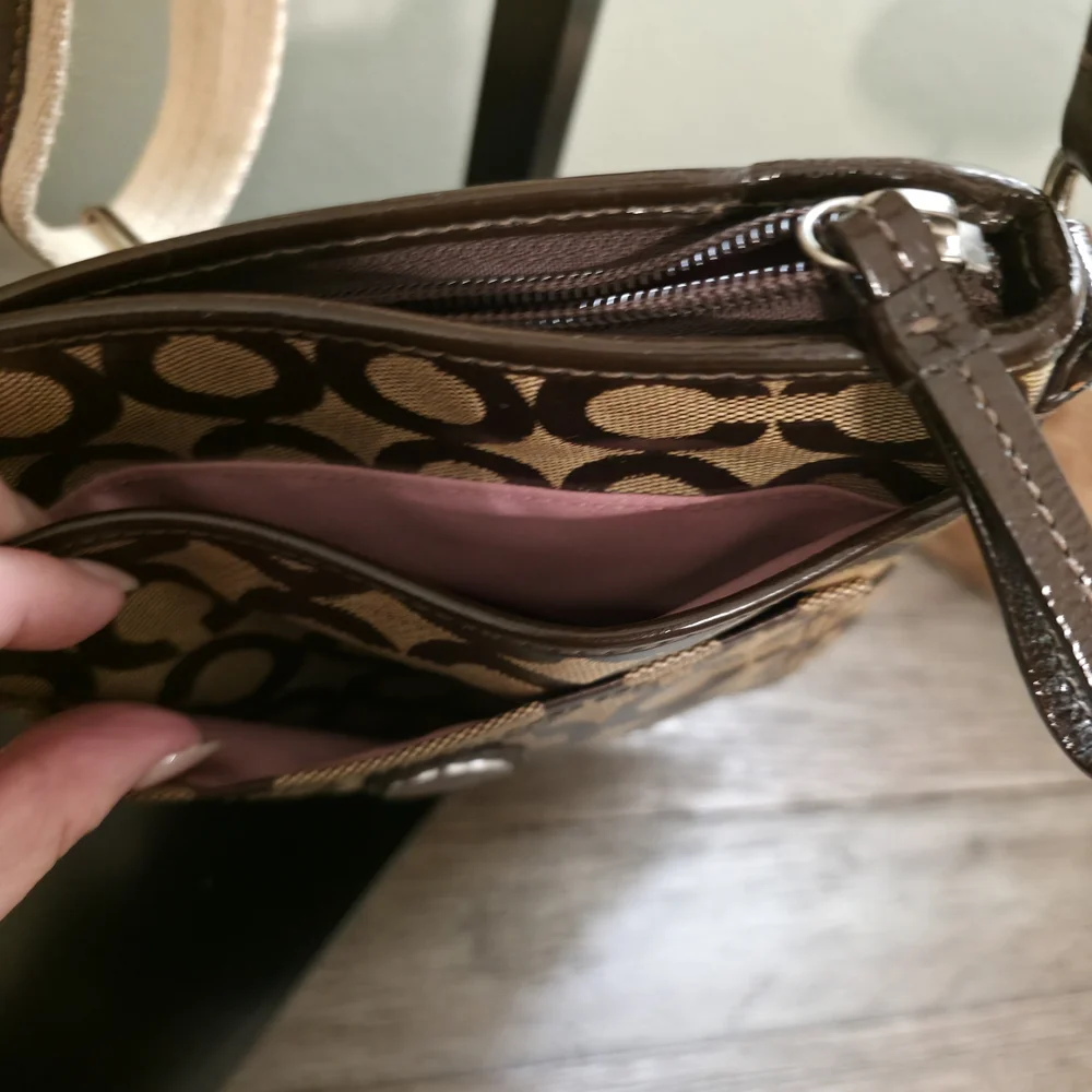 Brown Patterned COACH Crossbody Bag - Picture 5 of 16